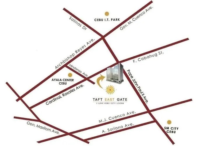 Cozy With Pool & Gym Near Ayala Center
